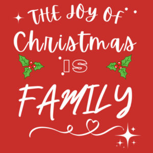Merry Christmas | The Joy of Christmas - Mens Staple T-Shirt Design