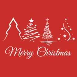 Merry Christmas | Christmas Tree - Kids T-Shirt Design