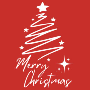 Merry Christmas | Festive Christmas Tree - Mens Staple T-Shirt Design