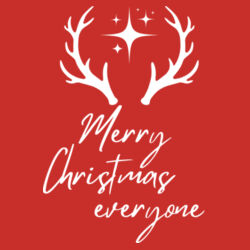 Merry Christmas | Reindeer Christmas - Kids T-Shirt Design