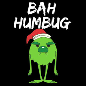 Christmas | Bah Humbug - Womens Crop Crop T-Shirt Design