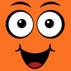 Seriously? Wide Eyed Smiley T-Shirt Design
