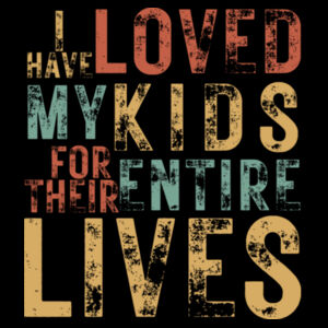 I Have Love My Kids Vintage Tank Top Design