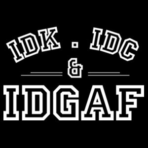 Inappropriate | IDGAF T-Shirt 2 Design