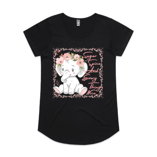 SUGAR SPICE AND EVERYTHING NICE - Womens Mali T-Shirt Thumbnail