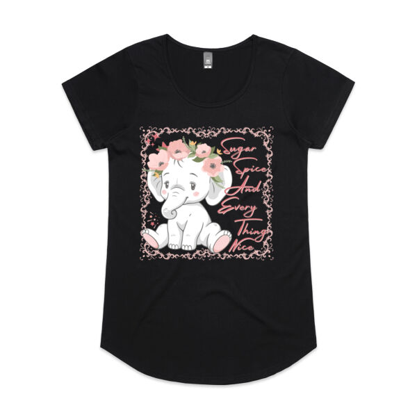 SUGAR SPICE AND EVERYTHING NICE - Womens Mali T-Shirt Thumbnail