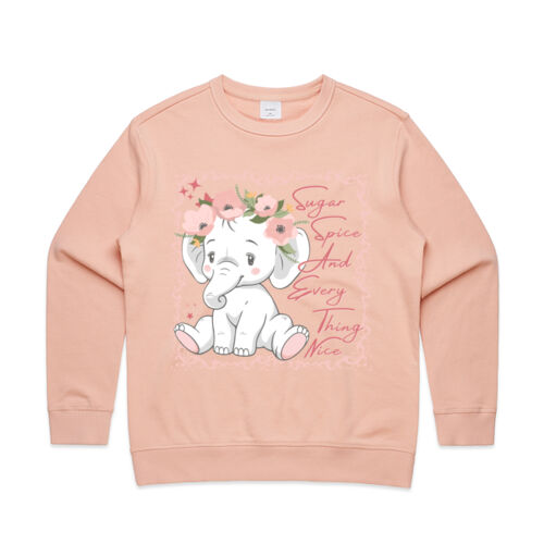 SUGAR SPICE AND EVERYTHING NICE - Women Premium Sweatshirt Thumbnail