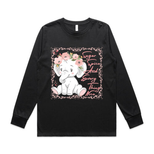 SUGAR SPICE AND EVERYTHING NICE - Womens Classic Longsleeve T-Shirt Thumbnail