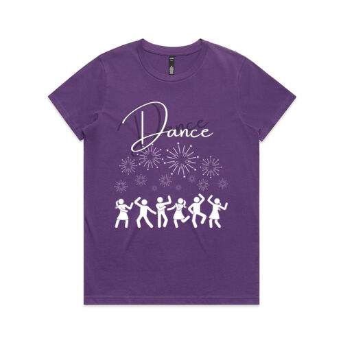 DANCE LIKE NO ONE IS WATCHING - Womens Maple T-Shirt Thumbnail