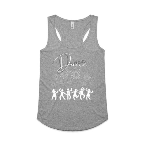 DANCE LIKE NO ONE IS WATCHING - Womens Racerback Singlet Thumbnail