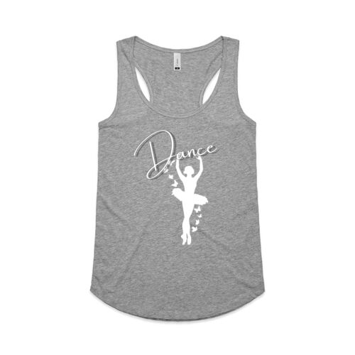 DANCE BALLET IN THE 5th - Womens Racerback Singlet Thumbnail