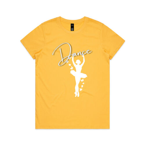 DANCE BALLET IN THE 5th - Womens Maple T-Shirt Thumbnail