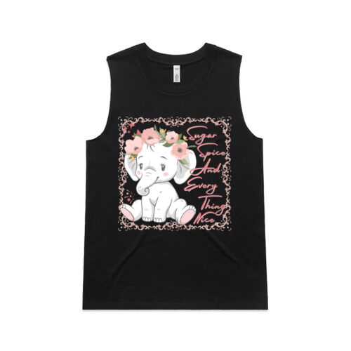SUGAR SPICE AND EVERYTHING NICE - Womens Upside Tank Thumbnail
