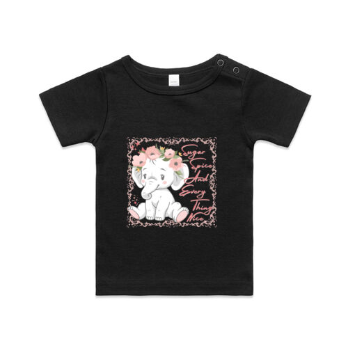 SUGAR SPICE AND EVERYTHING NICE - Infants Organice T-Shirt Thumbnail