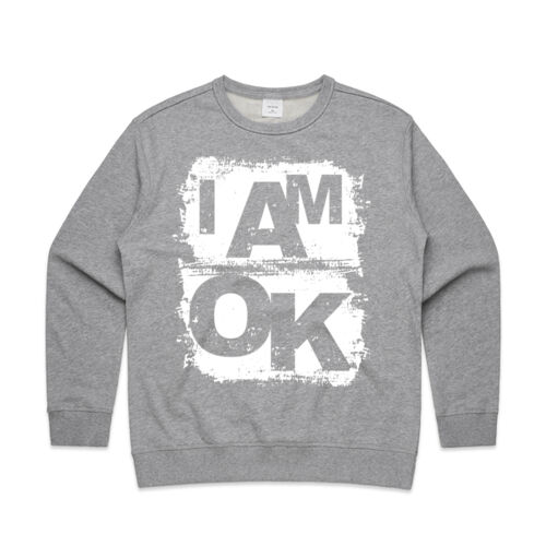 I AM OK - Womens Premium Sweatshirt Thumbnail