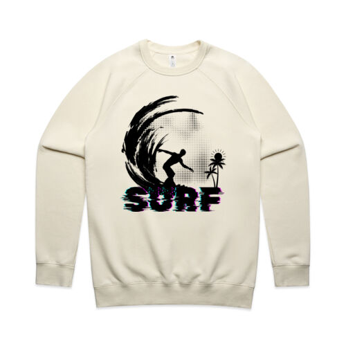 Beach Bum Surfs Up Guys - Mens Supply Sweatshirt Thumbnail