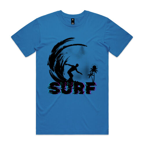 Beach Bum Surfs Up Guys - Mens Staple T-Shirt Thumbnail