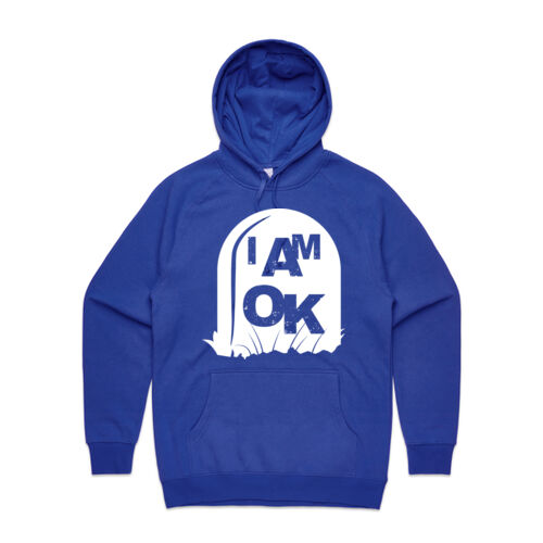 I AM OK Biding Time - Mens Supply Hoodie Thumbnail