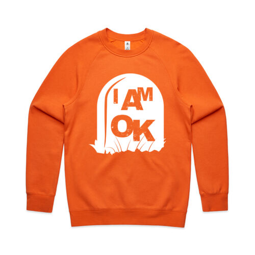 I AM OK Biding Time - Mens Supply Sweatshirt Thumbnail