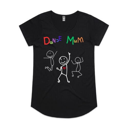 DANCE MUM COLOUR KIDS - Womens MaliT-Shirt Thumbnail