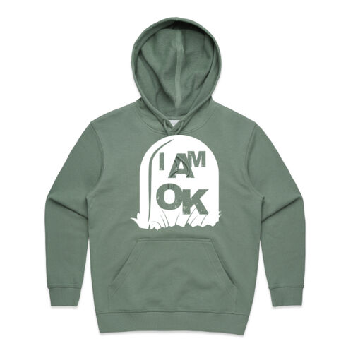 I AM OK Biding Time - Womens Premium Hoodie Thumbnail