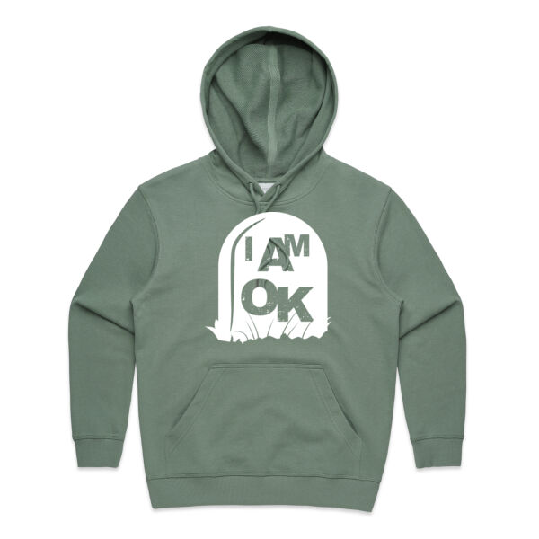 I AM OK Biding Time - Womens Premium Hoodie Thumbnail