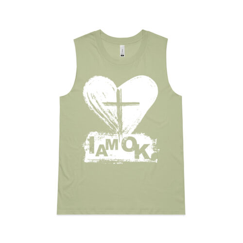I AM OK Faith - Womens Upside Tank Thumbnail