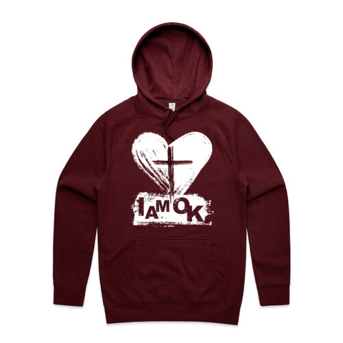 I AM OK Faith - Mens Supply Hoodie Thumbnail