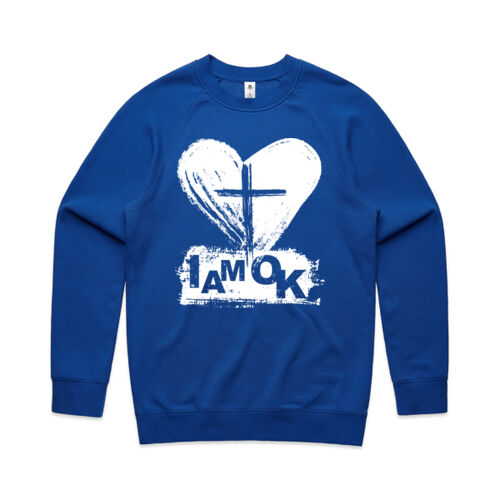 I AM OK Faith - Mens Mens Supply Sweatshirt Thumbnail