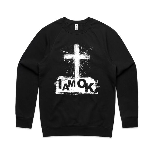 I AM OK Faith - Mens Mens Supply Sweatshirt Thumbnail