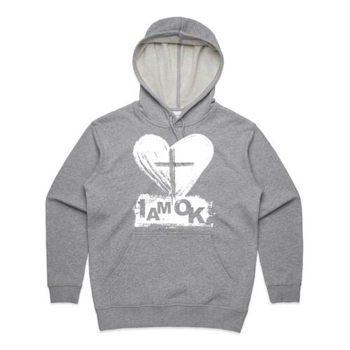 I AM OK Faith - Womens Premium Hoodie Thumbnail