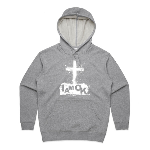I AM OK Faith - Womens Premium Hoodie Thumbnail
