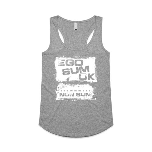 I AM OK LATIN - Womens Racerback Singlet Thumbnail