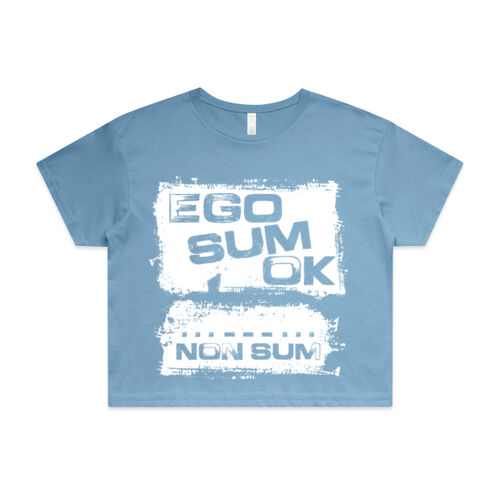 I AM OK LATIN - Womens Crop T-Shirt Thumbnail