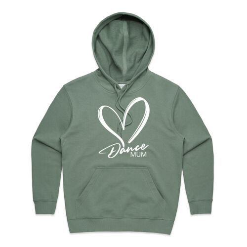 DANCE MUM HEART - Womens Premium Hoodie Thumbnail