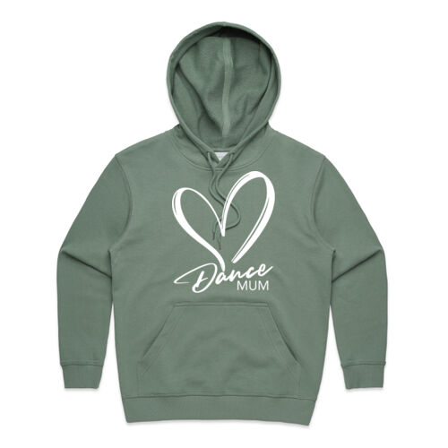 DANCE MUM HEART - Womens Premium Hoodie Thumbnail
