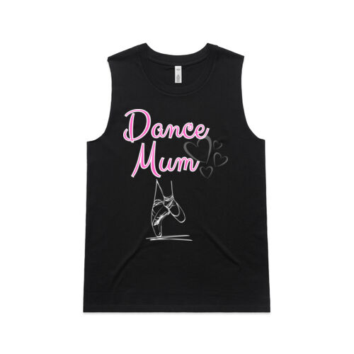 DANCE MUM BALLET - Womens Upside Tank Thumbnail