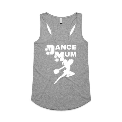 DANCE MUM CHEER - Racerback Singlet Thumbnail
