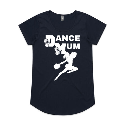DANCE MUM CHEER - Womens Mali T-Shirt Thumbnail