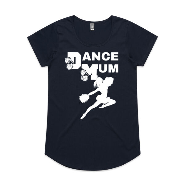 DANCE MUM CHEER - Womens Mali T-Shirt Thumbnail