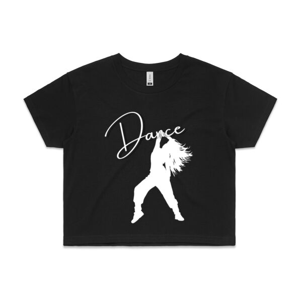 DANCE HIPHOP - Womens Crop T-Shirt Thumbnail