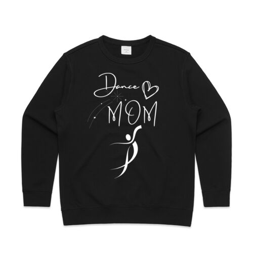 DANCE MUM HEART - Womens Premium Sweatshirt Thumbnail