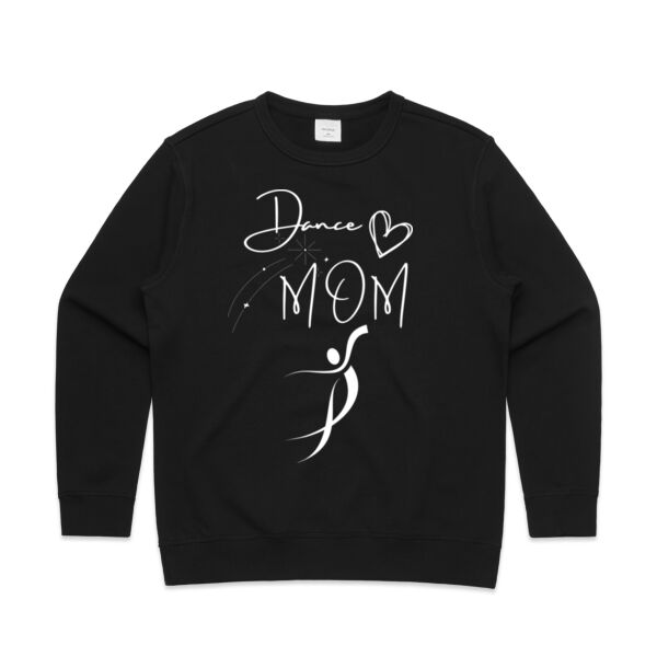 DANCE MUM HEART - Womens Premium Sweatshirt Thumbnail