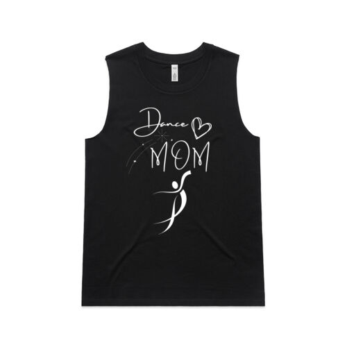 DANCE MUM HEART - Womens Upside Tank Thumbnail