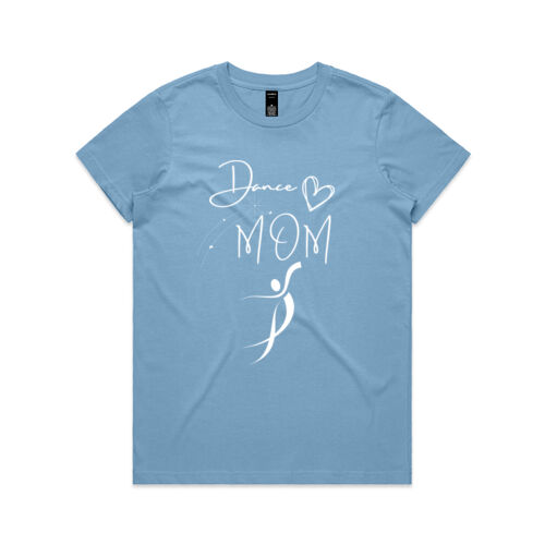 DANCE MUM HEART - Womens Maple T-Shirt Thumbnail