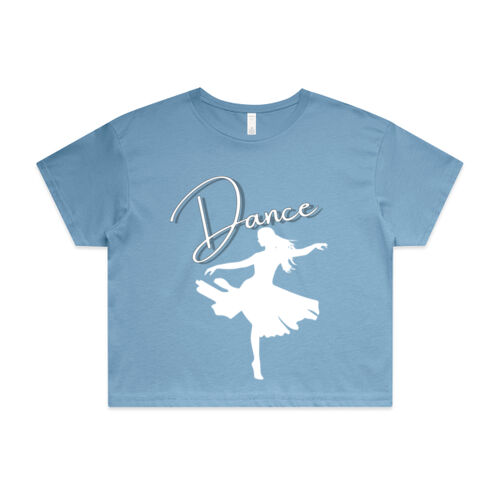 DANCE LYRICAL - Womens Crop T-Shirt Thumbnail