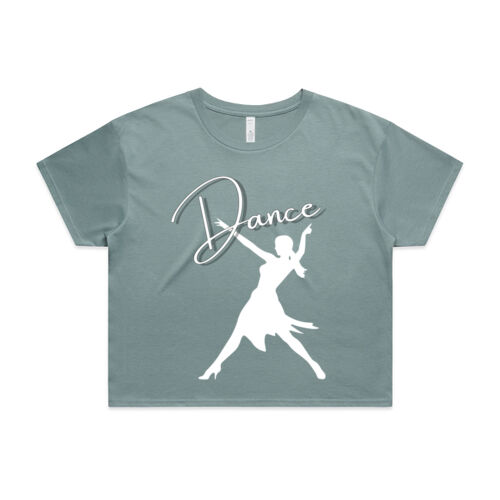 DANCE SALSA - Womens Crop -Shirt Thumbnail