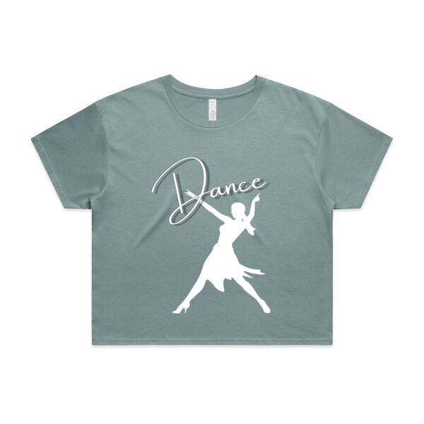 DANCE SALSA - Womens Crop -Shirt Thumbnail