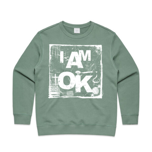 I AM OK RU SURE - Womens Premium Sweatshirt Thumbnail