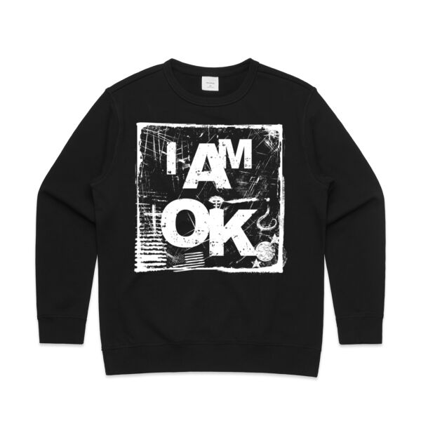 I AM OK RU SURE - Womens Premium Sweatshirt Thumbnail